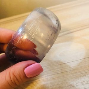 💝FREE WITH PURCHASE! 💝 Clear Bangle Bracelet